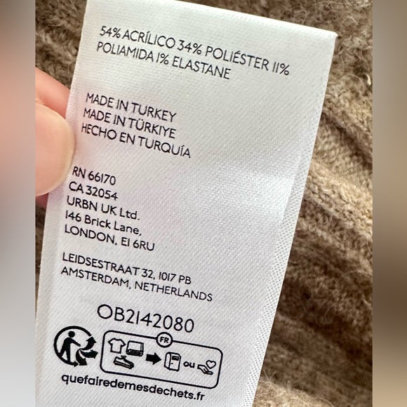 Anthropologie Maeve Embellished Ruffle Cardigan Sweater- XXS (Fits more like M) - Picture 10 of 10